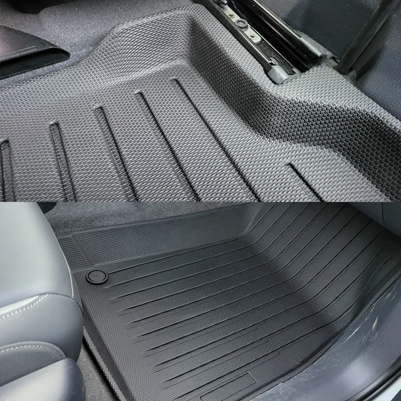 Автомобильные аксессуары оптом 3d резиновые автомобильные коврики из ТПЭ противоскользящие автомобильные коврики для ног для Volkswagen ID.4 2021