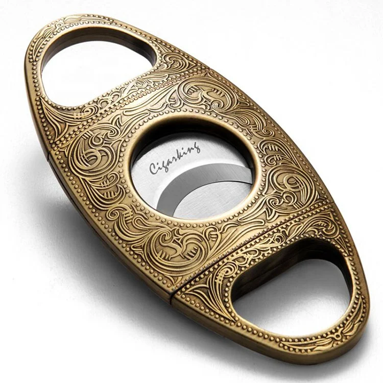 Metal Smoking Tools Double Blade Cigar Cutter
