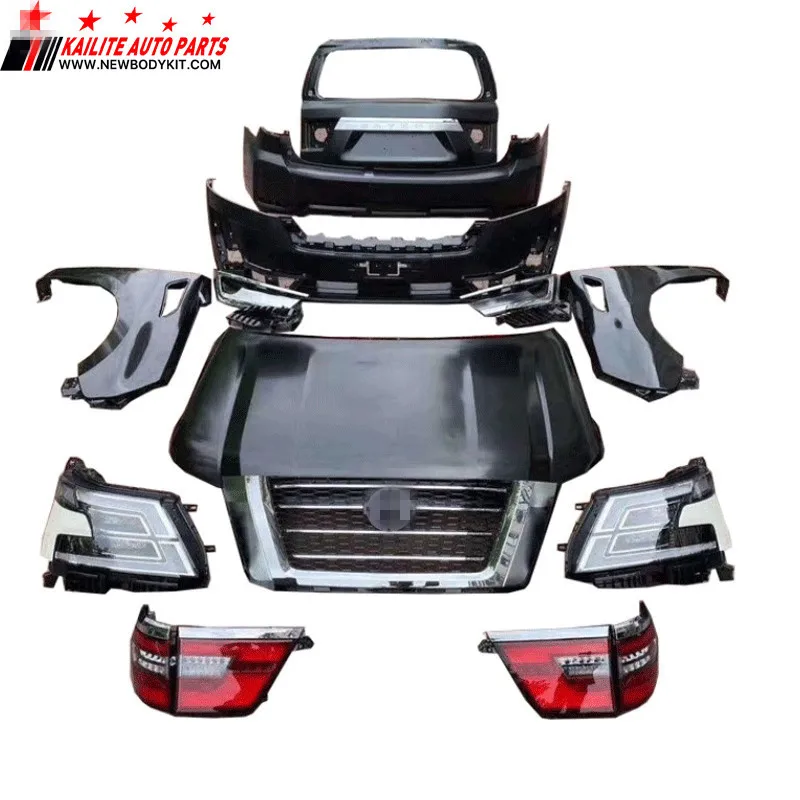 KLT New arrival Patrol Upgrade 2020 Patrol. body kits old change new facelift body kit for Patrol Y62 2012-2019y