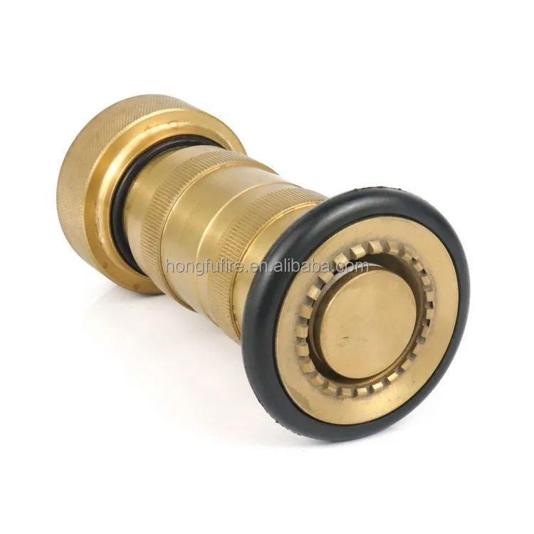 1.5 Inch NH Female or BSP Female Fire Spray Nozzle for Fire Rescue Brass Water Spray Nozzle
