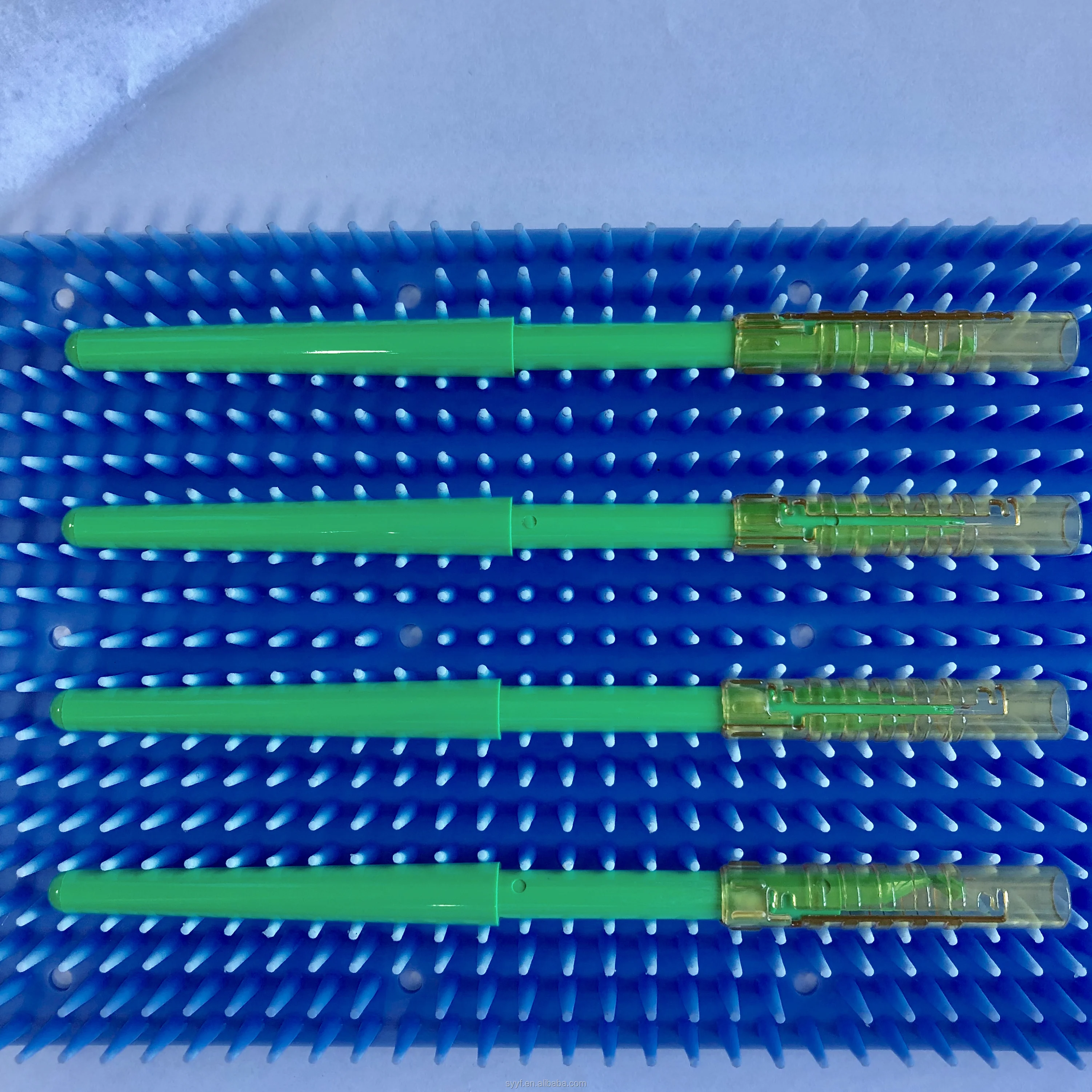 
For the eye surgical instrument blade material sapphire plastic handle 