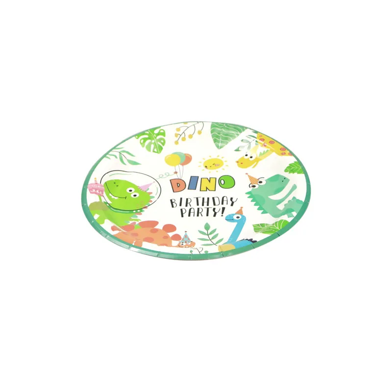 
Eco Friendly Wedding Party Birthday Halloween Disposable Food Dinner Paper Plates 