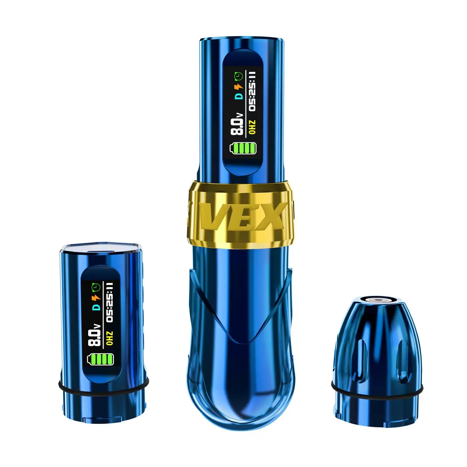 New Premium Coreless Motor Double Batteries Electric Tattoo Kit Wireless Tattoo Pen Machine with RCA Connection