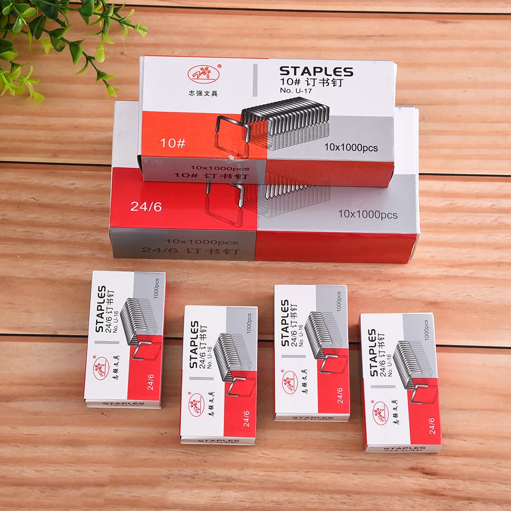 High Quality Stapler Pin 24/6 no.10 26/6 Metal Staple For Office And School 2024 Hot Selling
