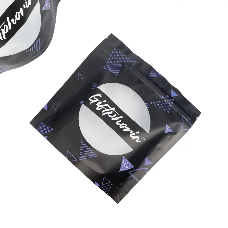 Free Sample Customized Printing Sock Packaging Bags Underwear Packaging Bags Clothes Packaging Bags