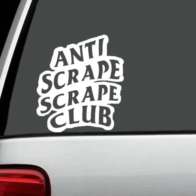 Custom Weatherproof Die Cut Logo Window Sticker Custom New Design Weatherproof Die Cut Logo Window Sticker