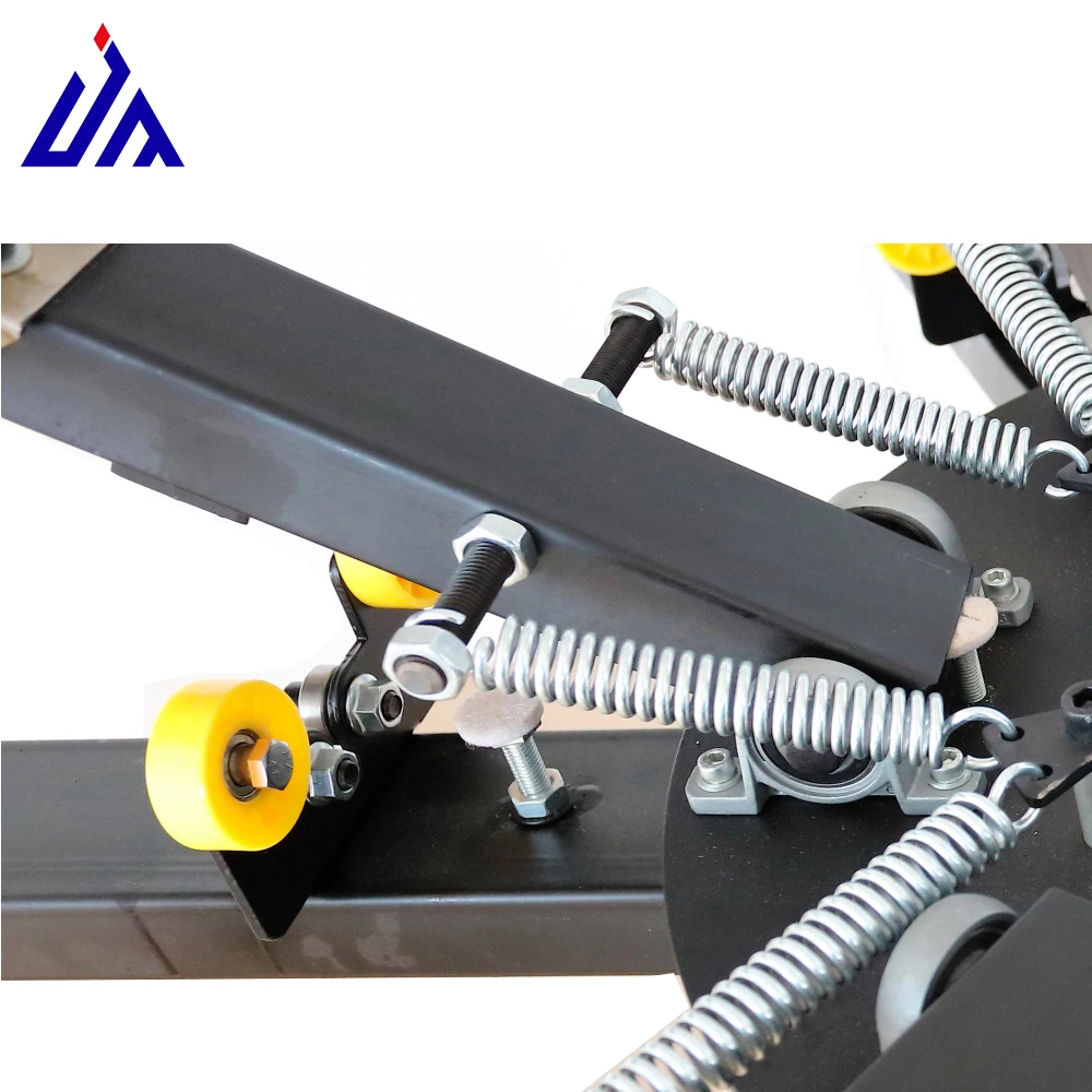 
fabric carousel manufacturer rotary tshirts bags plastic battery silk screen printing machine for sale 