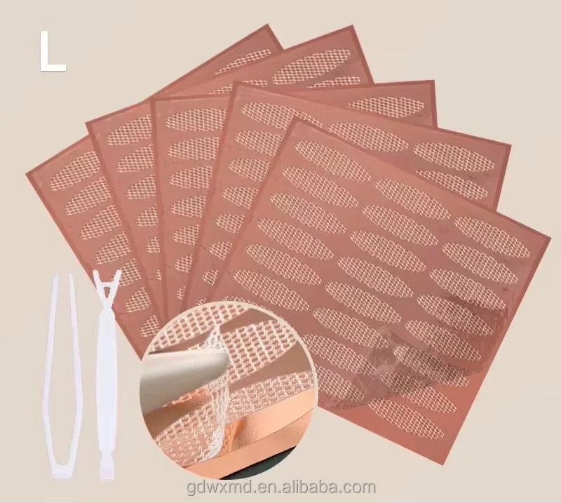 Water Lace Double Eyelid Tape Invisibility Charming Natural Breathable Sweat-proof Waterproof Good viscosity eyelid tape