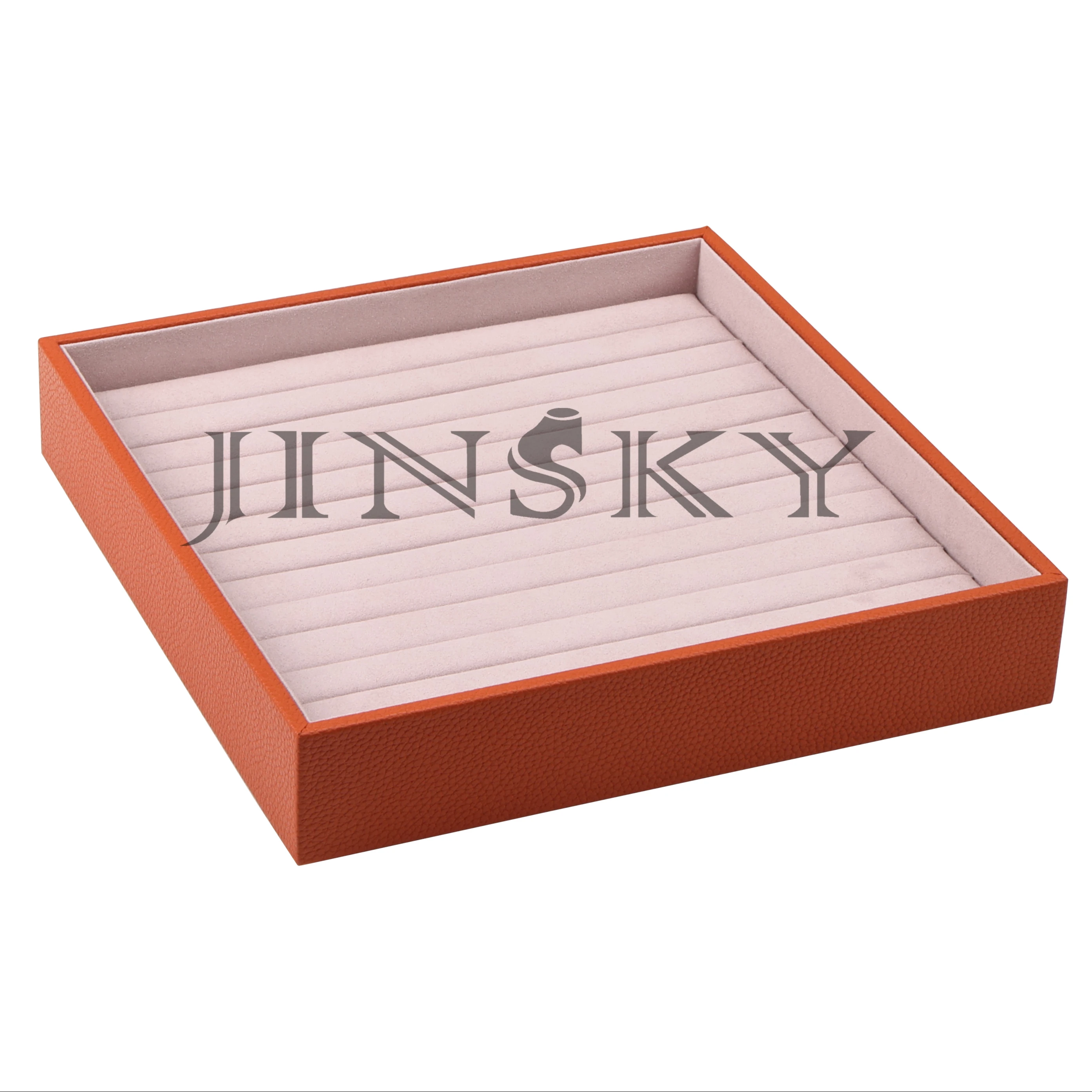 JINSKY wholesale jewelry display tray for jewellery ring necklace china supplies