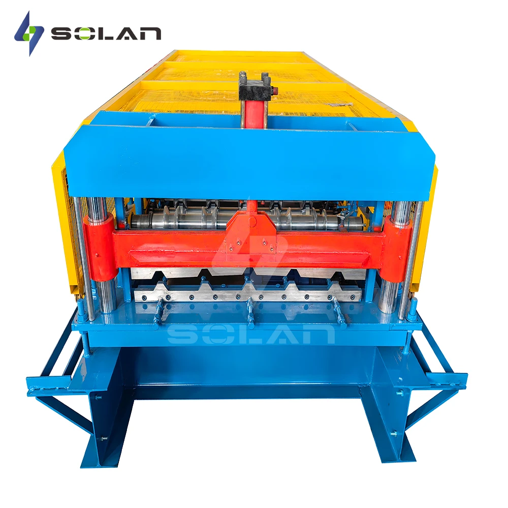 China Making Metal Roofing Sheets Machine IBR Iron Sheet Tile Roof Panel Making Roll Forming Machine