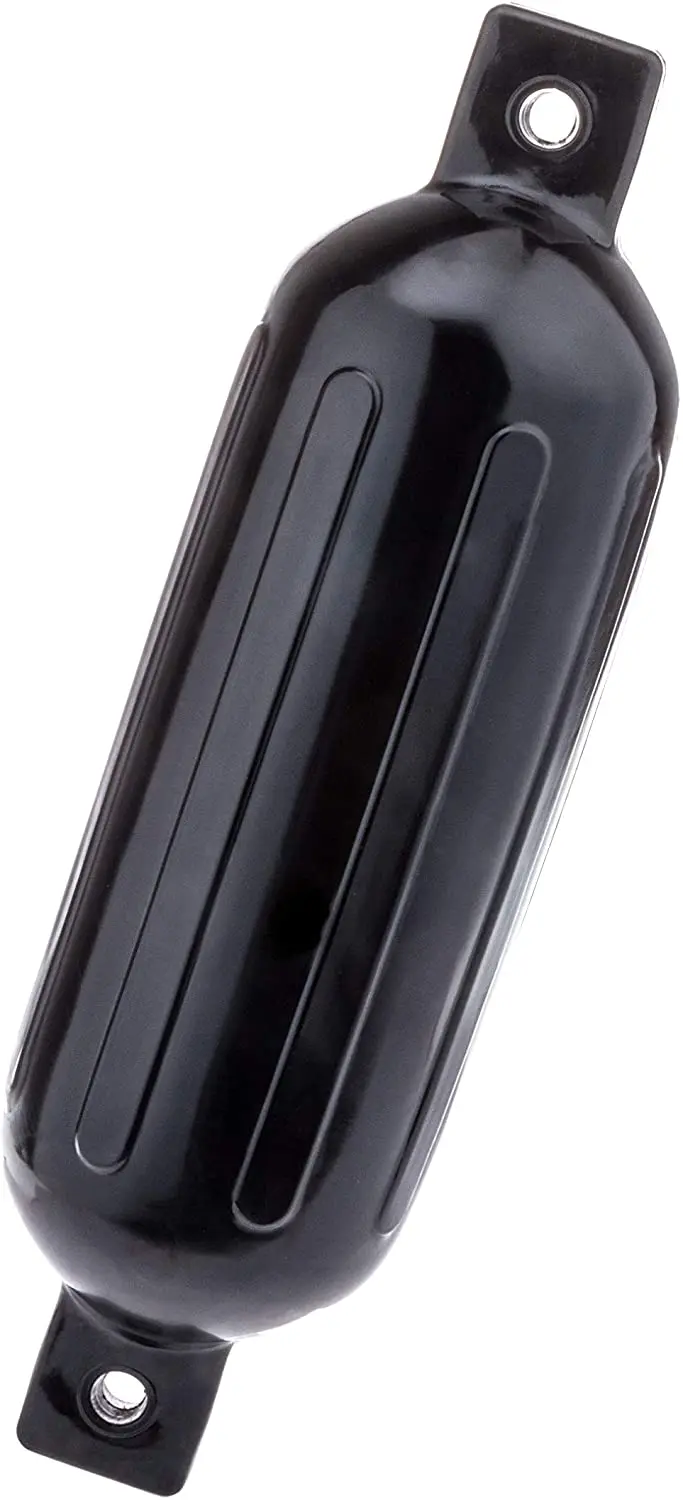 Черный 16x58 см/6 5x23 дюйма (g2) морской брызговик ПВХ якорь для лодки буй крылья яхты с горизонтальным