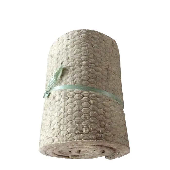 Insulated rock wool blanket acoustic rock wool rolls rock wool production line