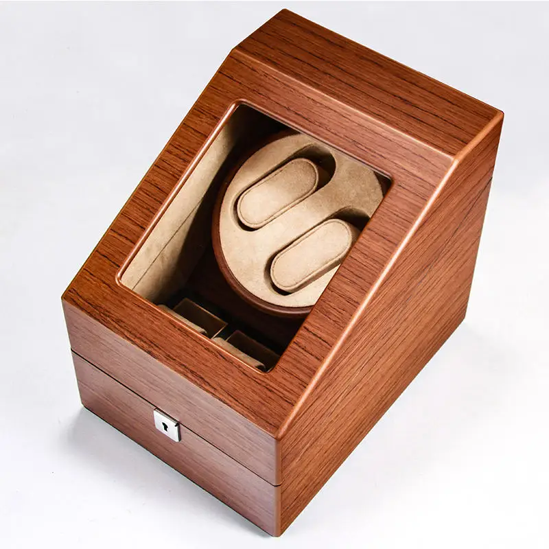 Watches Winding Storage Box Winder Holder Wooden 2+3 Automatic Display box
