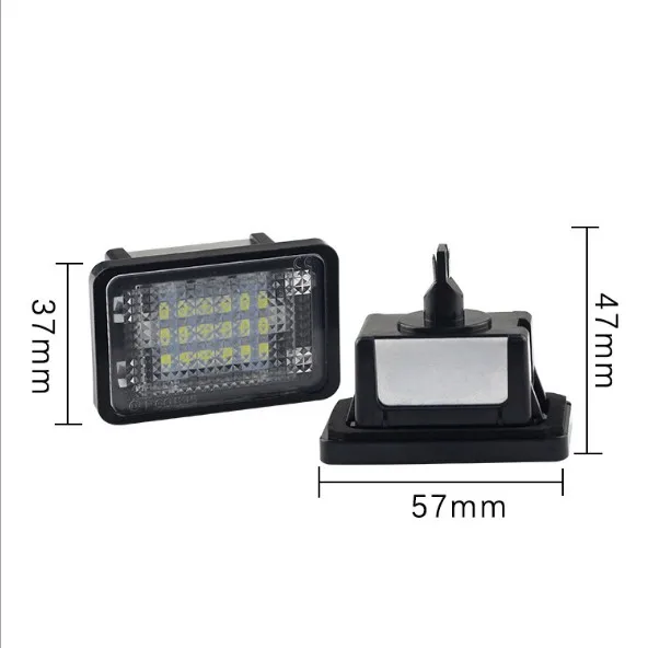 18SMD error free  led number plate lamp light led license plate lamp for  W203 5D License Lamp W203 5D/W211/W219