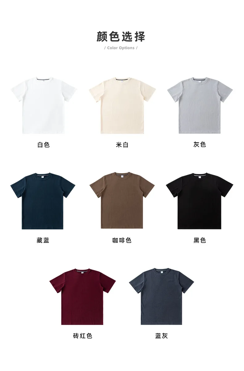 Soft 260gsm heavyweight men high quality blank loose oversized waffle t shirt for men