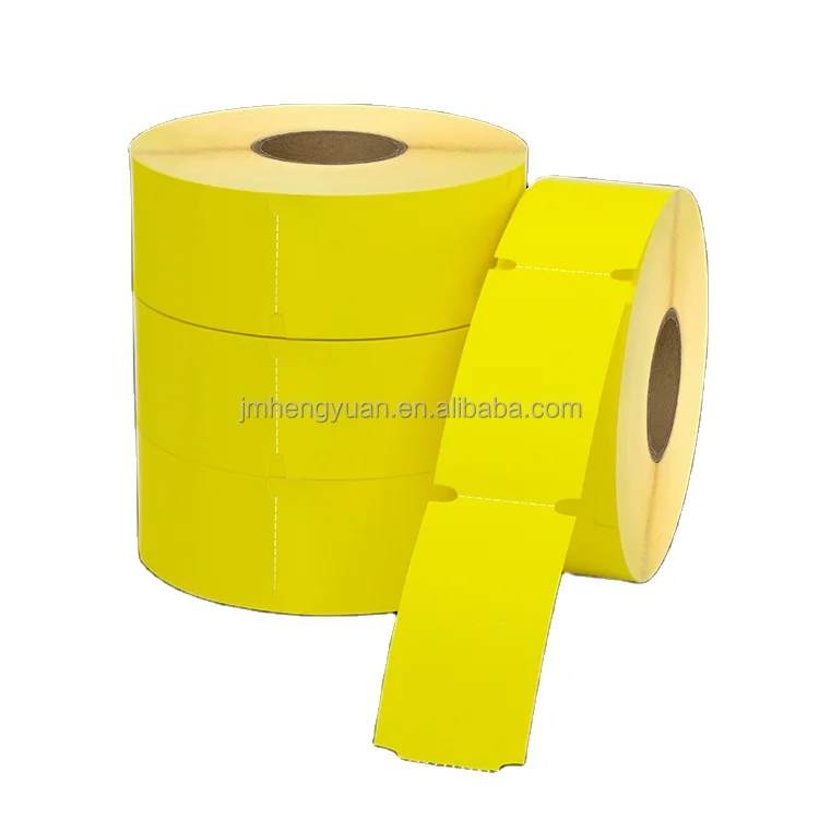 Custom Thermal Cardboard Paper Master Roll 165g 170g 175g 180g 205g Thermal Tickets Tag Thermal Cardboard Paper Jumbo Roll