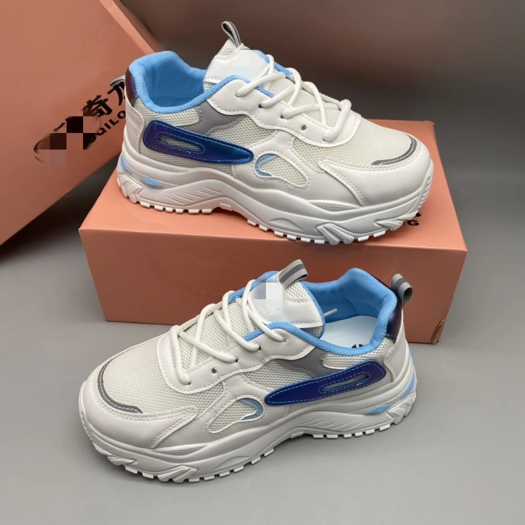 D807  zapatos mujeres foam runner wedges zapatos deportivos knitted shoes women