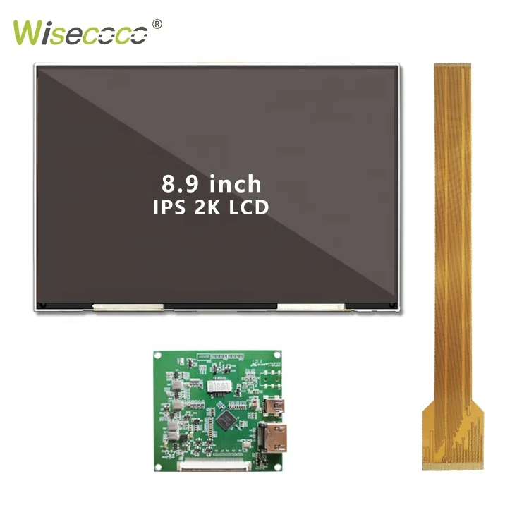 8.9 Inch Lcd Touch Screen Driver Board 2560 x 1600 Quad Hd Ips Lcd Module Tft Lcd Display Without Backlight