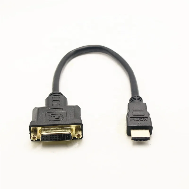 OEM-кабель с переходником от 0,3 м до 5 м 1080P HDMI к DVI штекер к гнезду для монитора