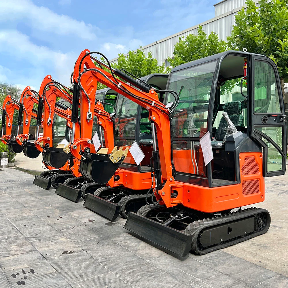 Бесплатная доставка мини-экскаватор EPA новый японский двигатель грузоподъемностью 3 5 тонн китайский маленький 1-2 тонны гусеничный экскаватор 1 8