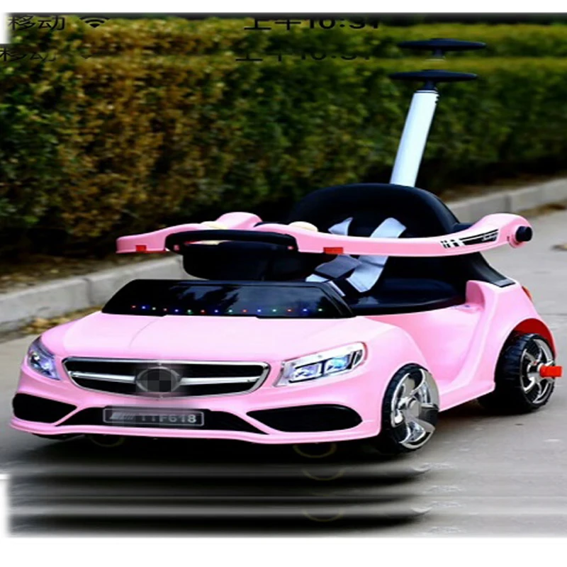 wholesale battery operated children motornike cheap kids electric flash music four big wheel baby Wall-e car