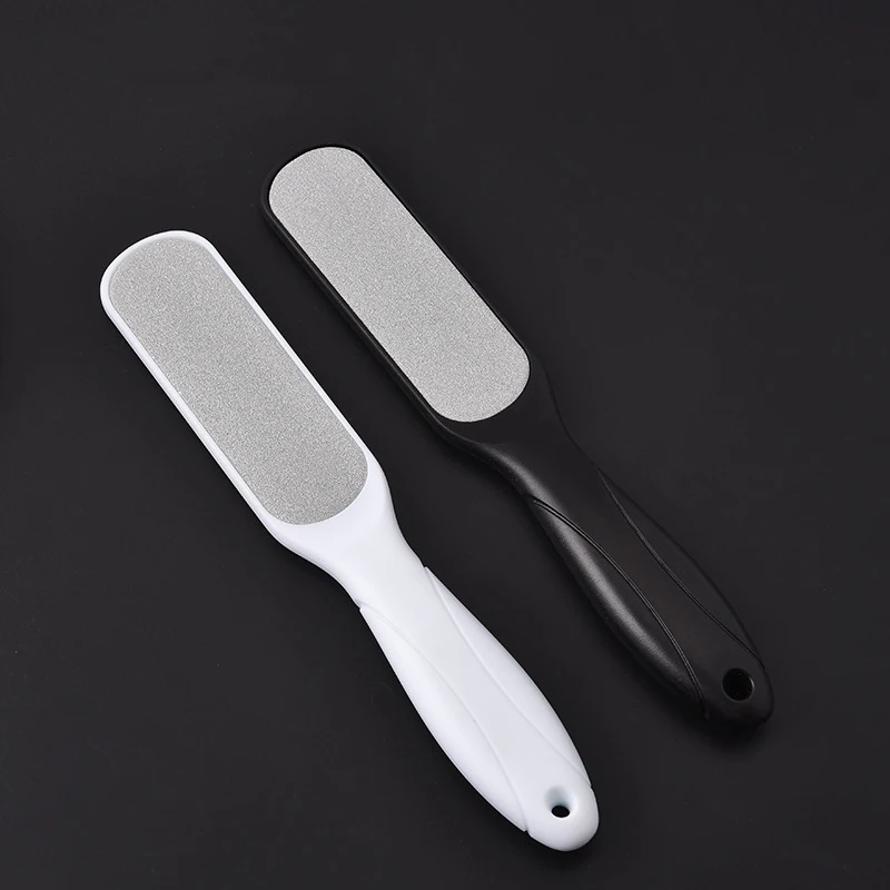 
New products Supplier Plastic Handle Disposable Professional Foot Care Double Sides Pedicure Plastic Foot File 