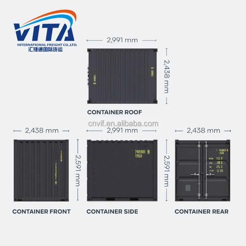 Dry Container By 10Ft Shipping Container New 10Ft Mini Container Storage Piece