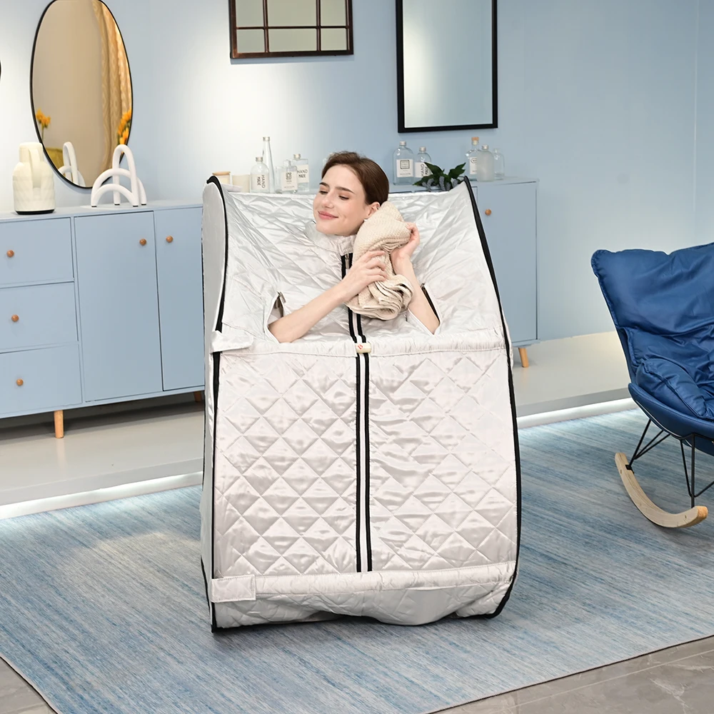 Wholesale Home Full Body Sauna Spa Foldable Sauna one Person Tent Portable Steam Sauna Room