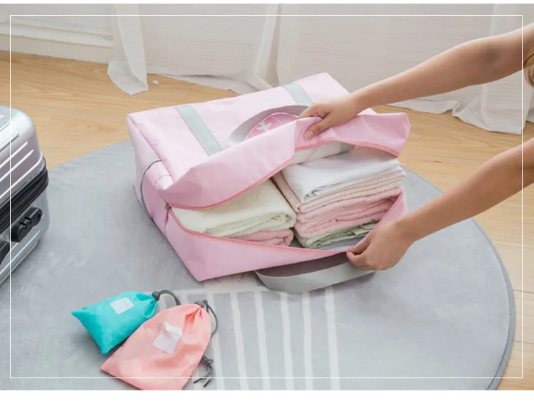 New style portable luggage storage travel bag high quality overnight duffel bag large capacity foldable luggage bag