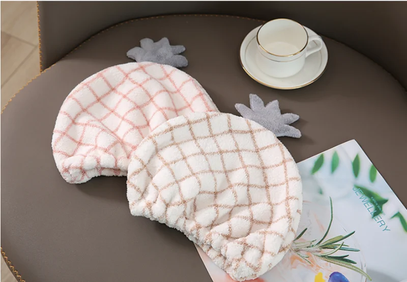 Прекрасный абсорбирующий Быстросохнущий тюрбан для обертывания волос