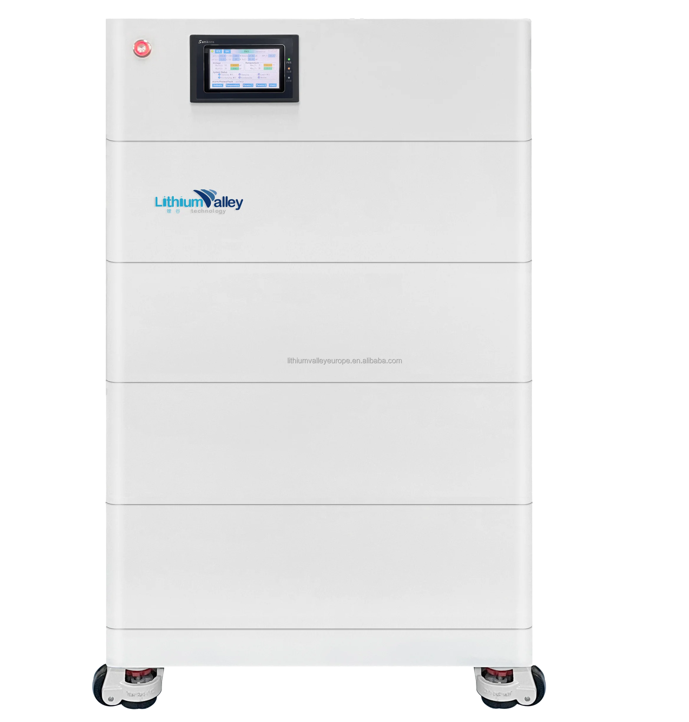 5KWH Hybrid Inverter Stacked Home Energy Storage System Rechargeable Solar Energy Storage Batteries 5KWh 51.2v LiFePO4 Battery