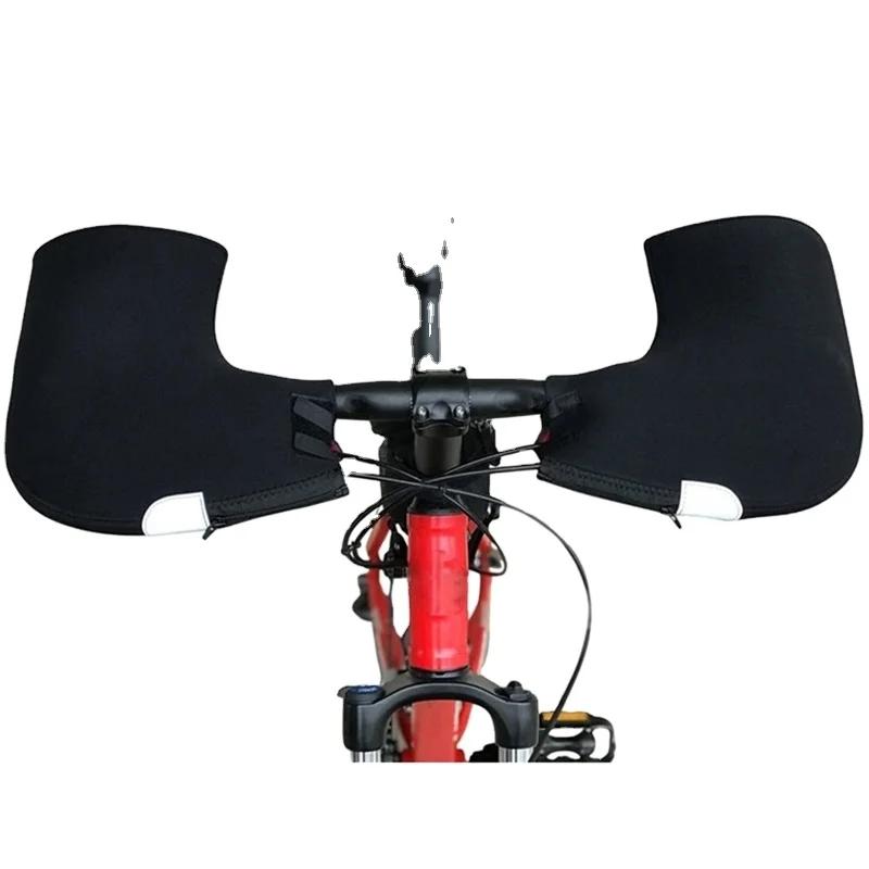 UOO Factory Price Bike Handlebar Mitts Cyclist rockbro Mittens for Winter Thermal Cover for Handlebar Keep Hands Warm 1 Pair