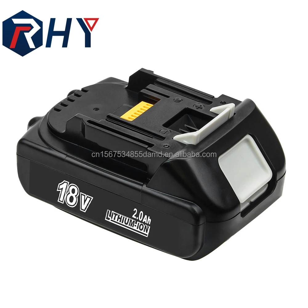 Korea KC Certified 18V 2Ah Lithium ion Rechargeable Replacement Battery Pack For Cordless Power Tool For Makitas RHY-BL18B 2.0A