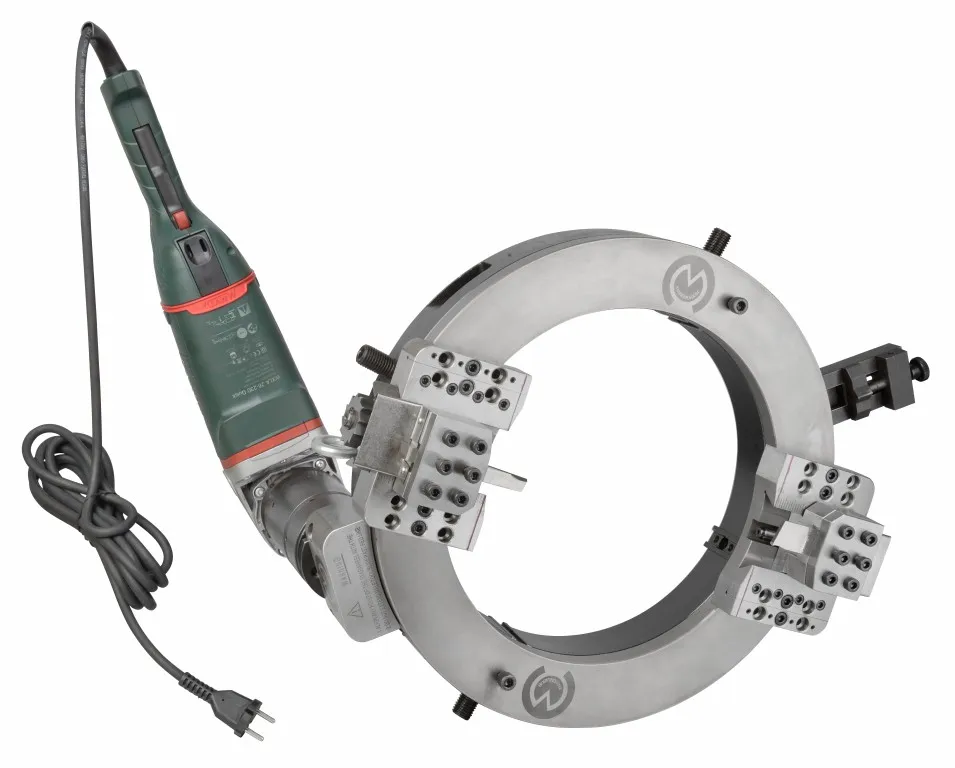 OCE -325 электрическая небольшая легкая переносная машина для резки холодной трубы с внешним креплением 220 В