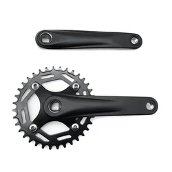 bicycle crank set for folding bike single speed SUNRUN CHIWAVE WING-2011 32T/34T/36T(steel)  chainwheel and crank set
