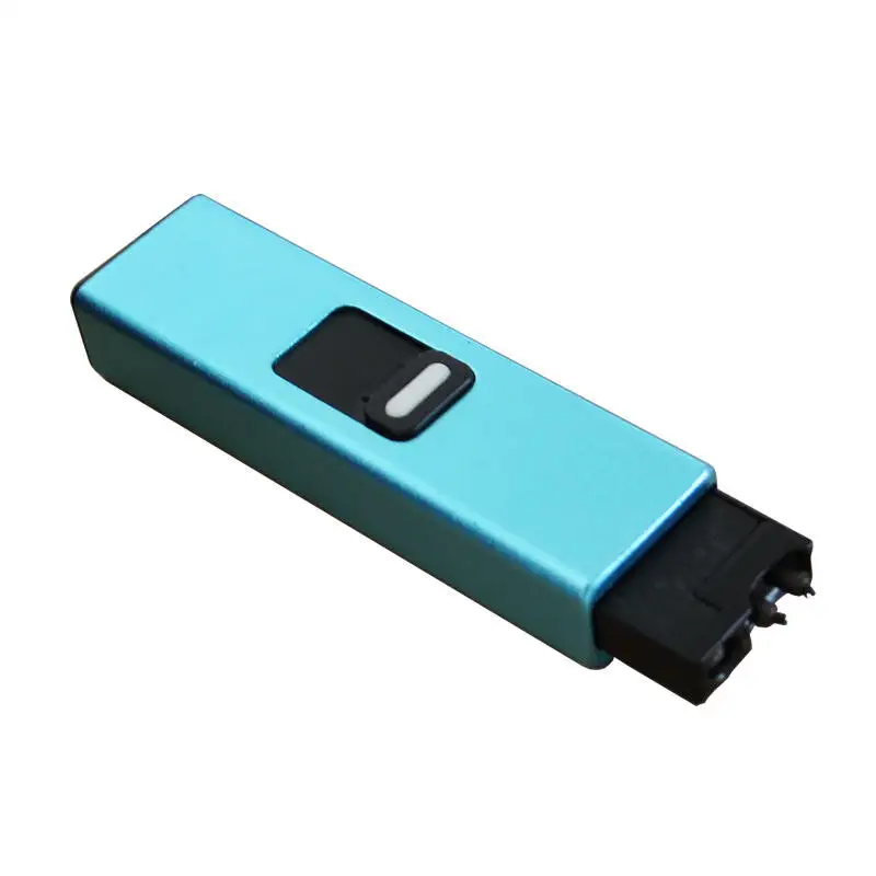 Двухдуговая плазменная зажигалка с USB перезаряжаемой ветрозащитной Беспламенной бутановой электрической зажигалкой для свечи фонариком