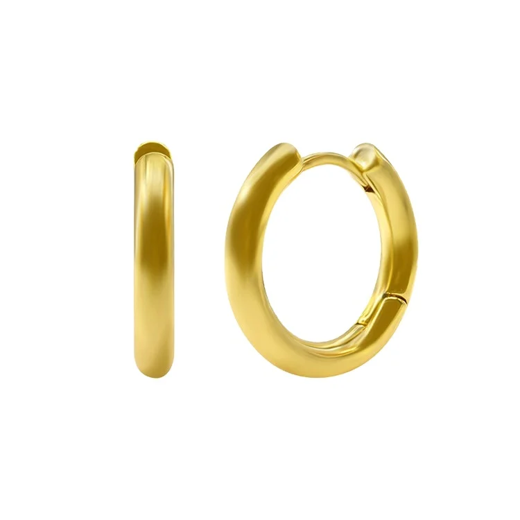 Free Sample Huggie Earrings Zircon Designs Jewelry Models Saudi for Woman Pictures of Small Rose Gold silver cc hoop earrings