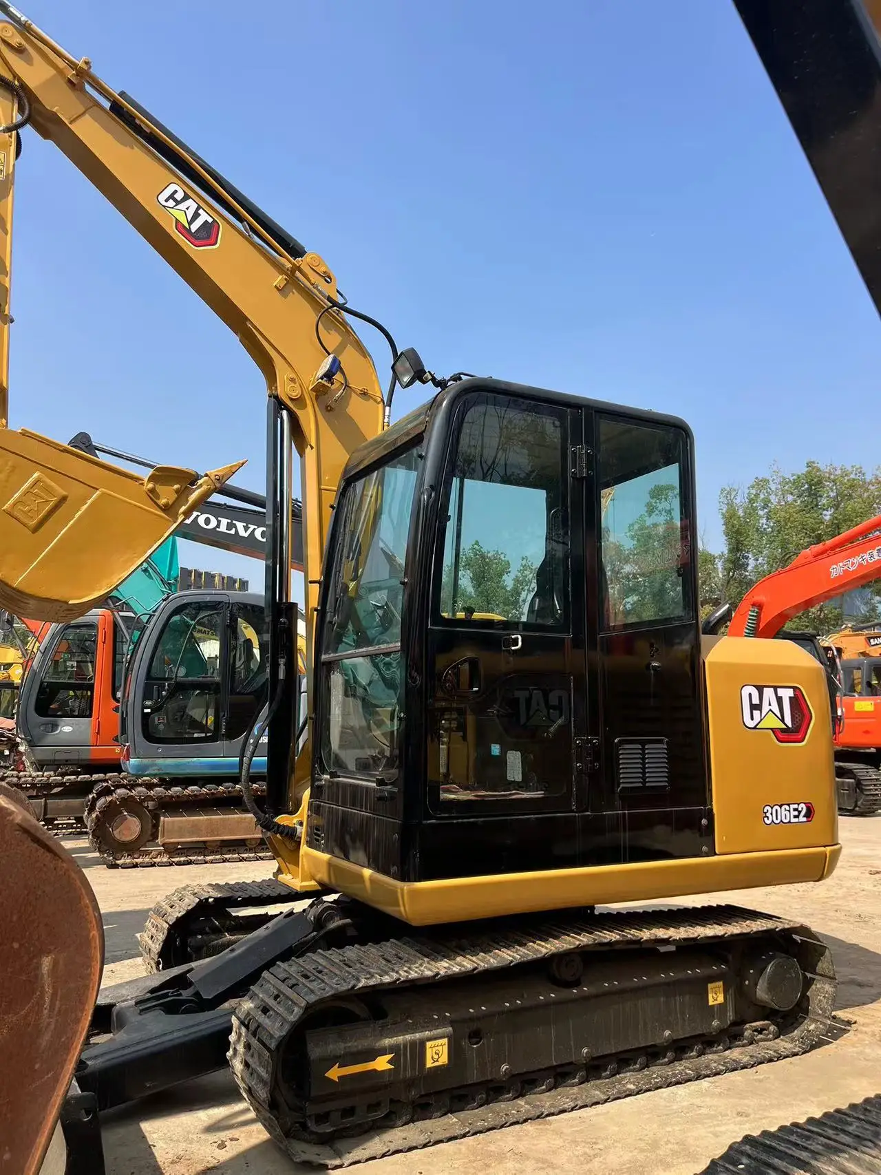 Used Carter 305.5E2 Excavator CAT305.5E2 crawler excavator Carter 307 312 313 315 320 Hydraulic excavator