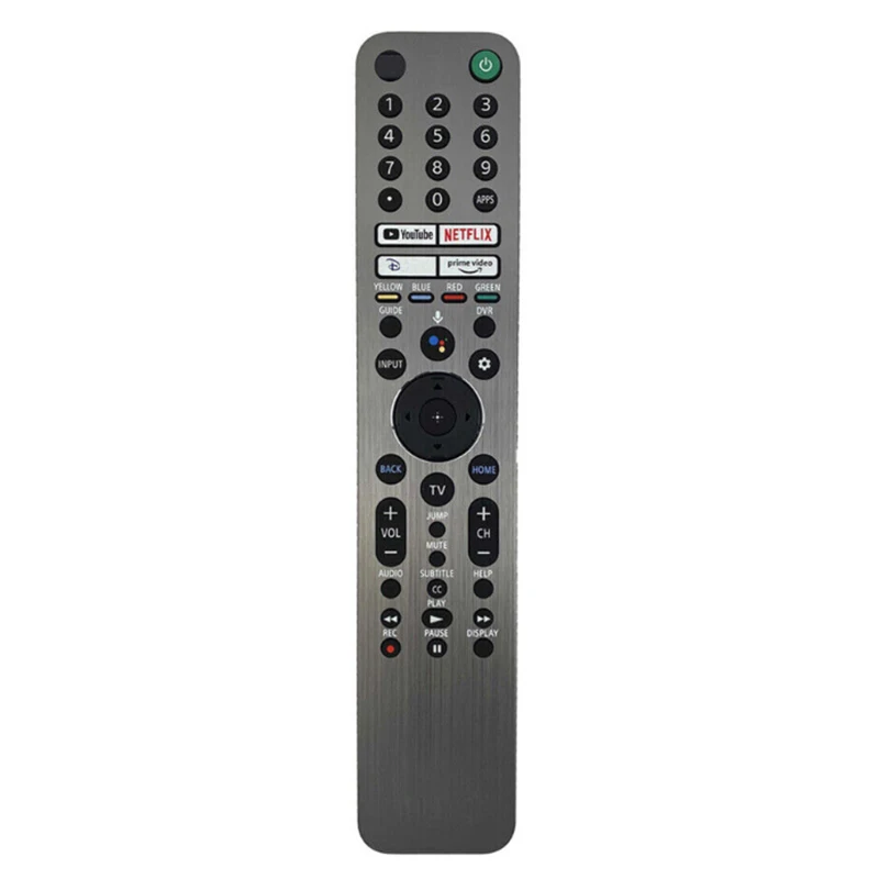 HUAYU Новый RMF-TX621U RMF-TX621E алюминиевый голосовой умный Телевизор пульт дистанционного управления с подсветкой подходит для Sony Bravia TV