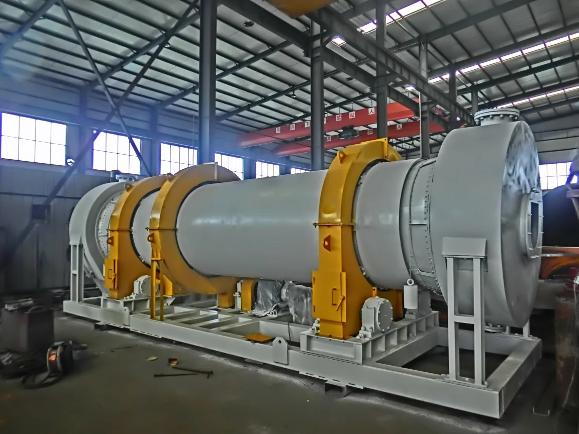 Great Value Durable Organic And Inorganic Fertilizer High Moisture Material Dryer Fertilizer Drying Processing Line
