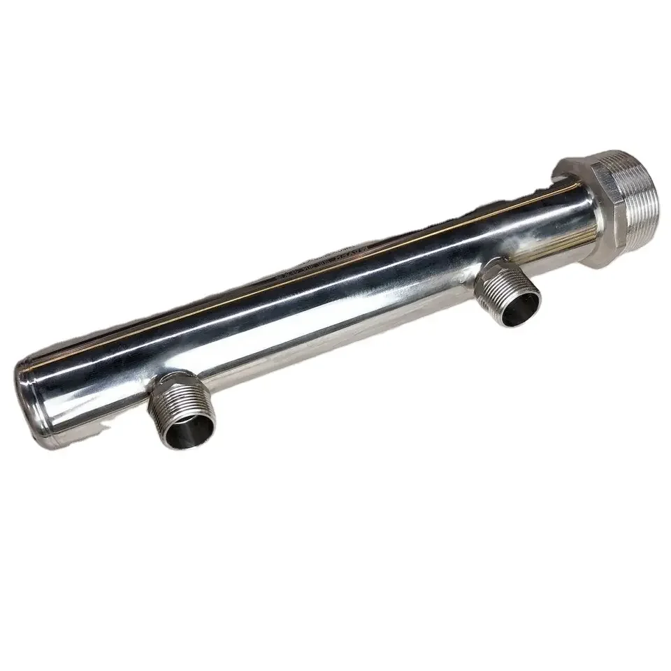 Low Price air intercooler inlet distribution manifold connector water branch