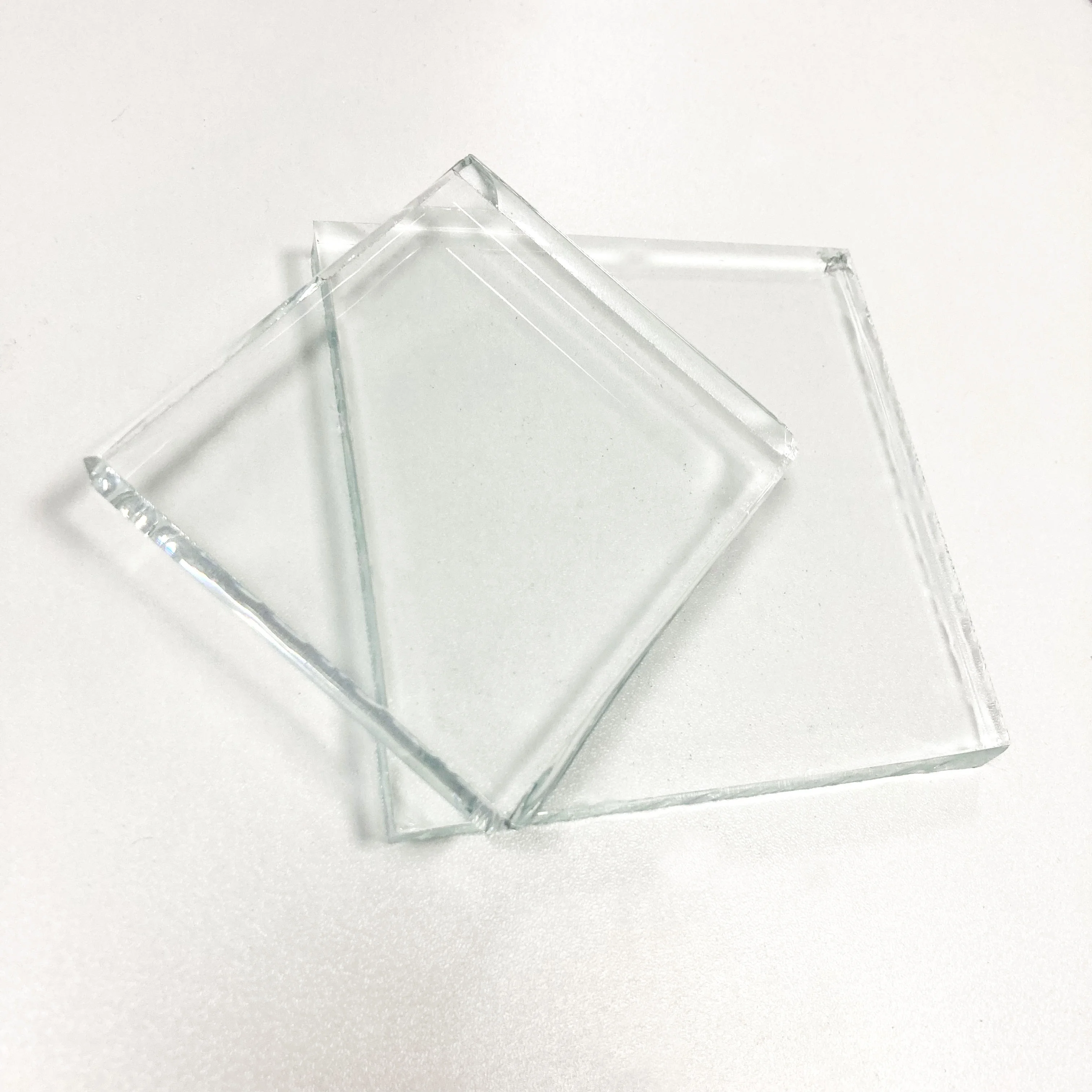 98% High Transmission low Iron Glass Custom Size Customized Extra White Glass For Surveillance Camera