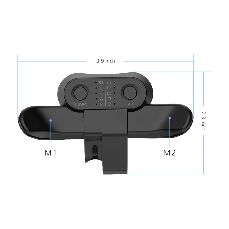 Wireless Back Button Attachment, Strike Pack F.P.S. Dominator Controller Adapter with MODS & Paddles for PS4
