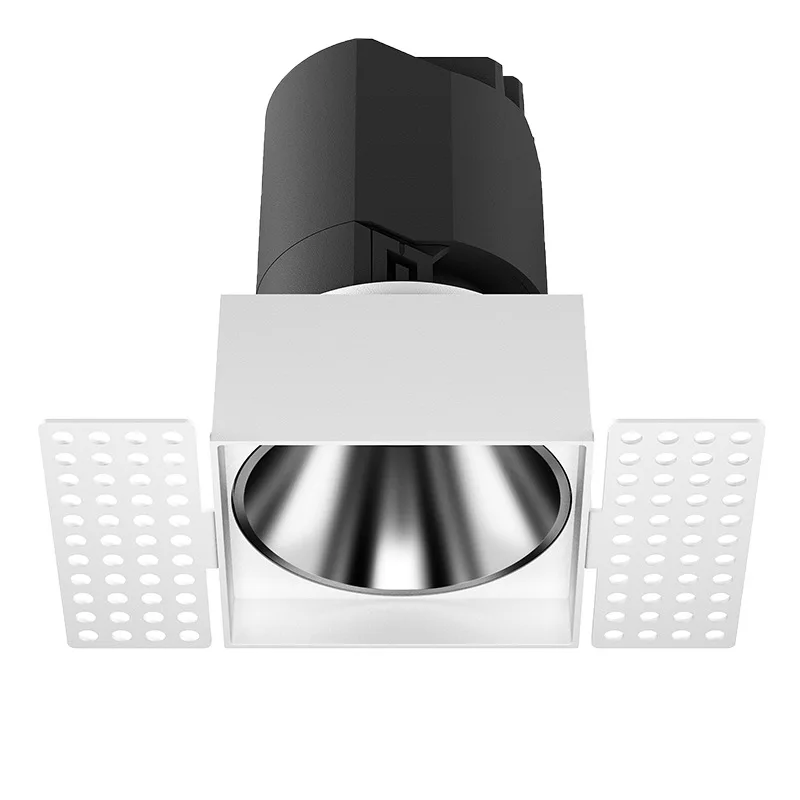 Carol New Design Home Commercial adjustable anti glare ceiling trimless down light 75mm 12w cob downlight led light spotlight