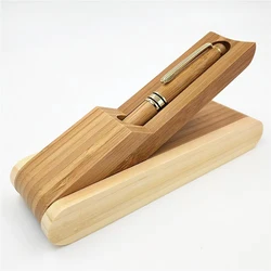 eco friendly handmade bamboo pen wood burning pen set with wood bamboo case