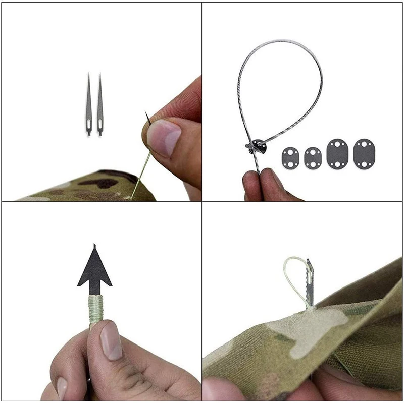 4pack Multi Tool Survival Gear Credit Card Camping Multipurpose EDC Fishing Hooks Gift Idea Ohter Outdoor Equipment