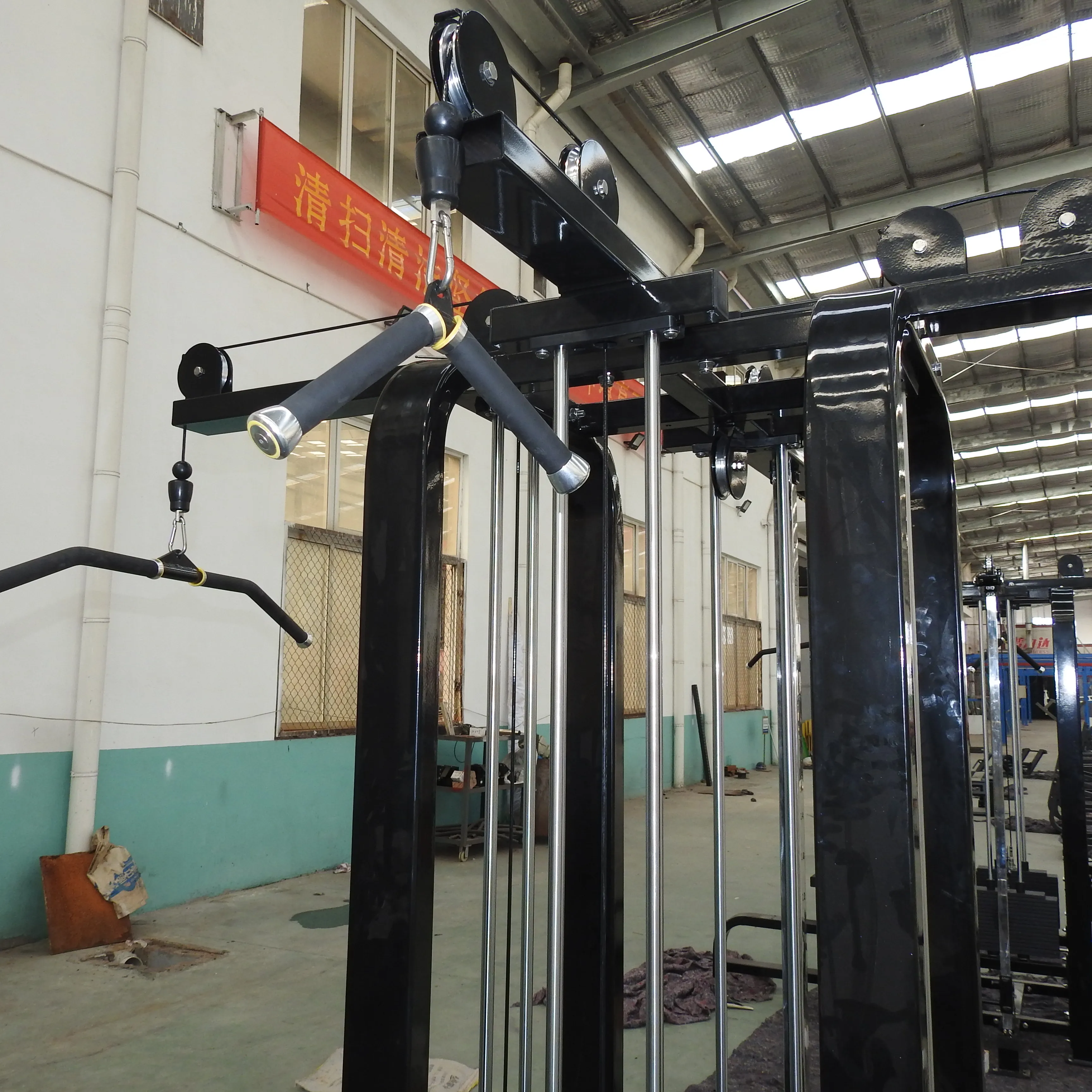 multistation gym fitness equipment 8 station training machine