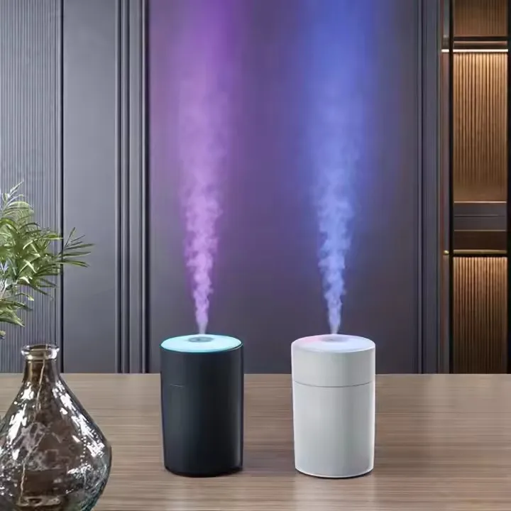 Fashional Mini USB Portable Air Humidifier Aroma Diffuser with LED Cool Light Mist for Room Home Car Plant Purifier