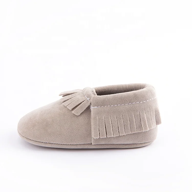 
Baby Nubuck Vamp Soft Sole Toddler Casual Loafers Boat Shoes Crib Shoes 