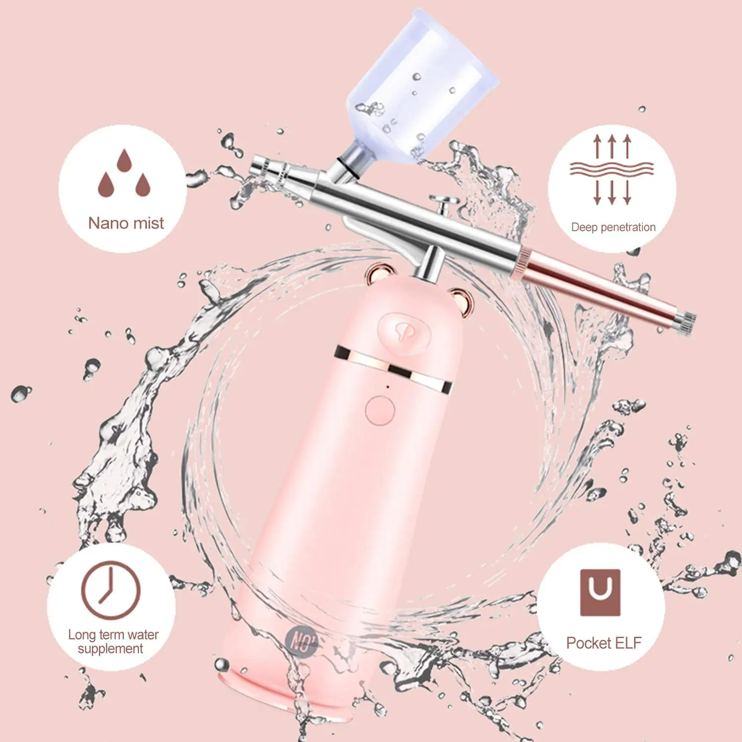 electric air brush machine Foundation Makeup Liquid Airbrush Compressor Kit Gun Make Up Air Brush Machine